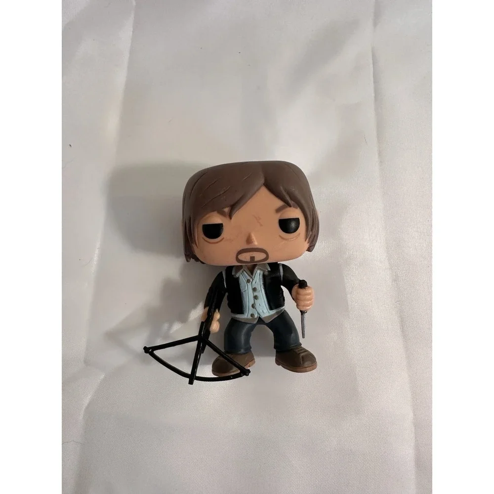 Funko POP! Figure The Walking Dead Bloody BIKER DARYL No Box Loose OOB